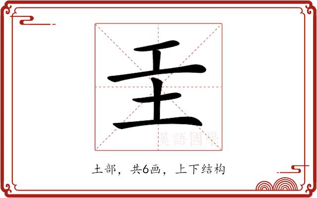 𡉐的部首