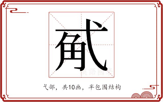 𰐏的部首图片